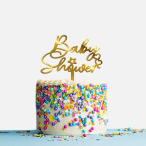 Baby Shower Acrylic Cake Topper, Size - Medium