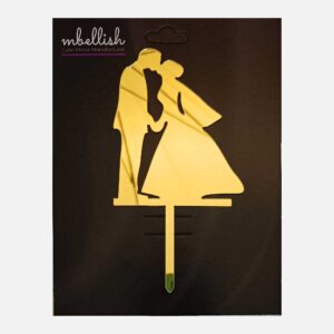 Couples Arcrylic Cake Topper, Size - Medium