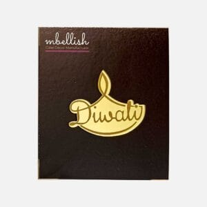 Happy Diwali Coins Charms, Size - 2 inches ~ , pack of 5 pcs