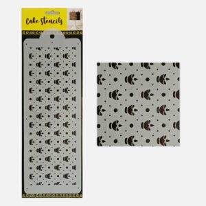 Diya Lamp Stencil Design Size – 4 x 12 inches ~ Pack of 1 pc