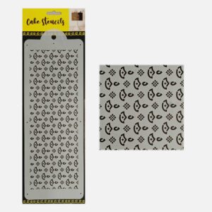 Diya Lamp Stencil Design Size - 4 x 12 inches ~ Pack of 1 pc