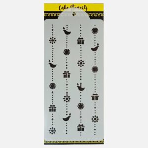Decorative Stencil Design Size – 3.75 x 7.5 inches ~ Pack of 1 pc
