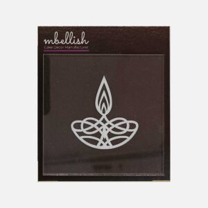 Diya Lamp Stamp, Size – 3 inches ~